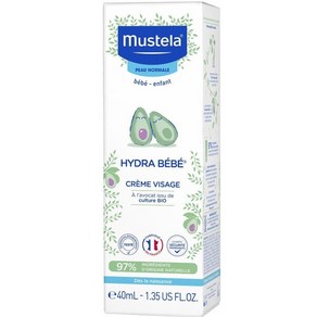 MUSTELA 프랑스 정품 무스텔라 베베 하이드라 아보카도 페이스 크림 40ml