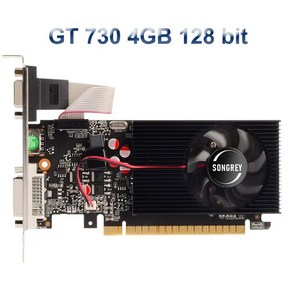 SONGREY-GTX 1650 1050Ti 1050 GT 1030 RX550 4GB 로우 프로파일 그래픽 카드 lp 비디오 카드 그래픽 카드 lp GPU nVIDIA lp, GT730 D3 4G, 12 GT730 D3 4G