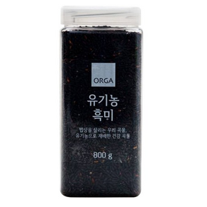 ORGA 유기농 흑미, 800g, 1개