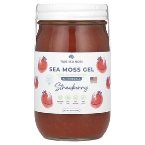 트루 시 모스 씨 모스 젤 스트로베리 True Sea Moss Sea Moss Gel Strawberry