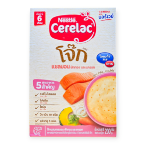 Nestle Ceelac Rice 네슬레 세렐락 유기농 이유식 6m.+, 1개, 200g, Salmon