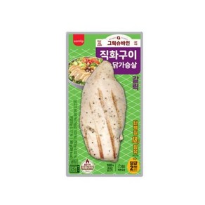 삼립 직화구이 닭가슴살 갈릭, 1개, 100g