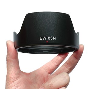 EW-83N 77mm 렌즈 후드 가역 렌즈 RF24-105mm F4L 용 gade ism 렌즈 EOSR5 R6 RP 마이크로 단일 카메라 액세서리, 1개