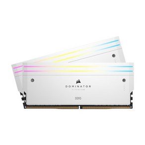 CORSAIR 커세어 DDR5-6000 CL30 Titanium WHITE (64GB(32Gx2)), 2개