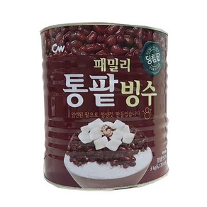 청우식품 패밀리 통팥빙수, 3kg, 1개