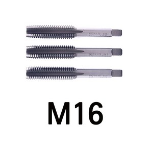 핸드탭 수동탭 암나사 볼트 너트 나사산, 스마토 핸드탭 M16, 1개