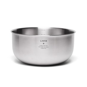 [한국도자기리빙] 리한 본 스텐 믹싱볼 18CM, 단품, 1개