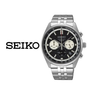 세이코 SEIKO 크로노그래프 블랙 메탈 남성 남자 쿼츠 손목시계 SSB429