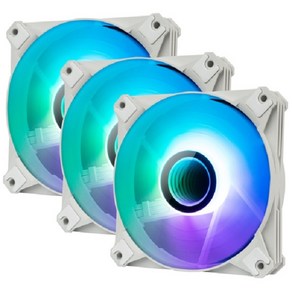 darkFlash 인피니티8 ARGB 시스템쿨러 화이트 (3PACK)