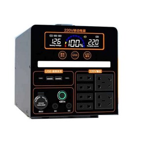 캠핑용 파워뱅크 대용량 배터리 인산철 카라반 버스킹, 파워뱅크 - 480W (540wh), 1개