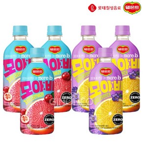 델몬트 모아비 자몽크랜베리 레몬라벤더 2가지맛, 6개, 500ml