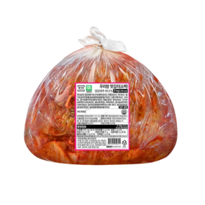 종가집 우리땅 맛김치 소백, 5kg, 1개