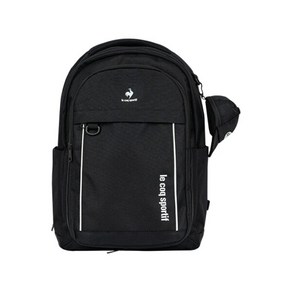 [정품] 르꼬끄 LE SAC 백팩 (QQ123ABP13_BLK) 신학기 가방 남녀공용 데일리, 00F, BLK