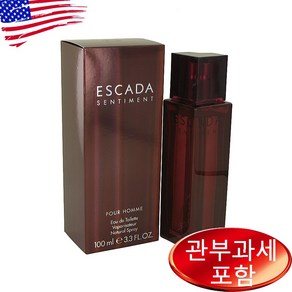 Escada Sentiment 3.4 oz MEN 에스까다, 100ml, 1개