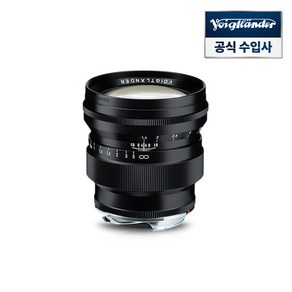 보이그랜더 대구경 NOKTON Vintage Line 75mm F1.5 ASP 블랙 VM마운트