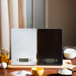 [정밀계랑]주방저울 전자저울 가정용 쿠킹 디지털, 001, 화이트, 5kg