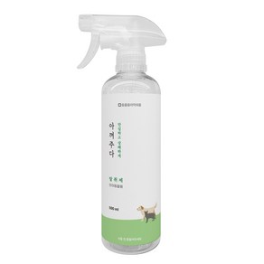 아껴주다 저자극 반려동물 탈취제 500ml (강아지 고양이 냄새 제거), 2개