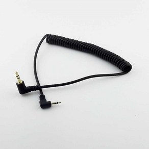 스테레오 3극 2.5mm 3.5mm 스프링 오디오 스피커 차량 AUX 케이블, 2.5mm to 3.5mm