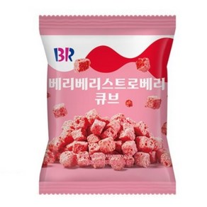 비알 베리베리스트로베리 큐브 52g 배라 스낵, 10개