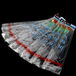 인터맥스 선상우럭채비 편대채비 바다낚시 침선 우럭2단 백조기 도다리 광어 선상 묶음바늘
