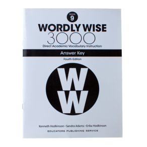 Wodly Wise 3000: Book 9 Answe Key:, Educatos Pub Sevice