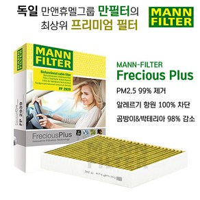 만필터 PM2.5 프레셔서플러스 초미세먼지 항알레르기 에어컨필터, 롤스로이스 레이스 (6.6V12 / NB74B66A)[2012 - ] FP2533-2, 1개