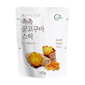 Fesh & 촉촉 꿀고구마 스틱, 65g, 10개