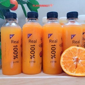 오늘장터 제주 천혜향 한라봉 감귤 100% 과즙 착즙 과일 주스 쥬스 340ml 12개입, 02. 천혜향 주스, 12개