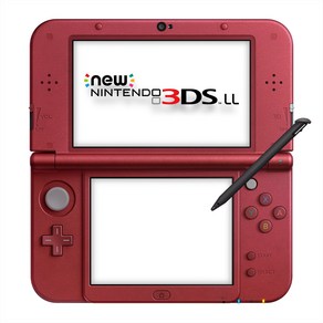 New 닌텐도 3DS LL 메탈릭 레드 [메이커 생산 종료]