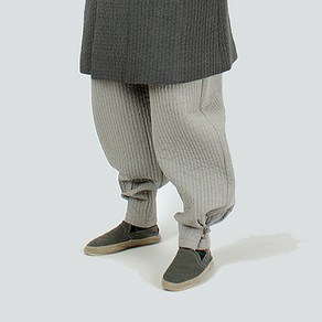 [조선클로젯] 남자 큰골 솜누빔 개량한복 바지 2563