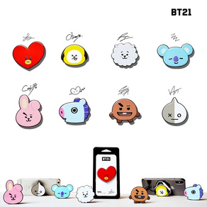 BT21 핸드폰 그립톡 굿즈 8종, 망, 1개