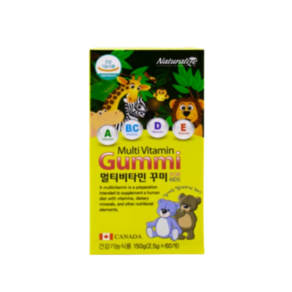 네추럴라이즈 멀티비타민 꾸미 60p, 30회분, 1개