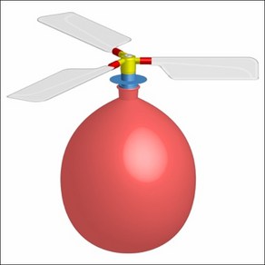 과학교구 과학키트 과학사 삼엽 풍선헬리콥터 만들기과학교구