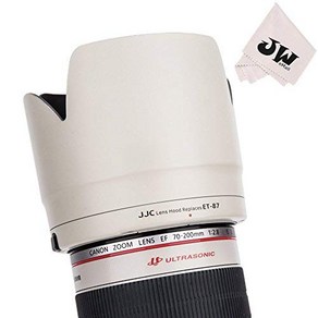 JJC Canon EF 70-200 f2.8l IS II USM & Canon EF 70-200mm f2.8L IS III USM ET-87 렌즈 후드, 1개