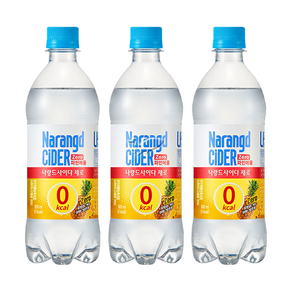 나랑드사이다 파인애플 500ml, 15개