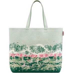 Cath Kidston 캐스 키드슨 라지캔버스 토트 쇼퍼 백 포레스트 프레쉬 그린