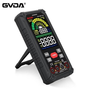 GVDA 스마트 충전식 디지털 멀티미터 Tue RMS 9999 카운트 1000V 10 3., 1개