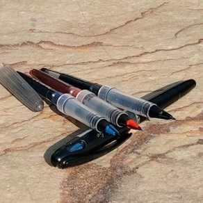 펜텔 수성펜 Tadio stylo TRJ50 리필심 MLJ20 1자루, 블랙
