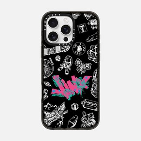 케이스티파이 CASETiFY 아이폰 16 프로 맥스 임팩트 케이스 징크스 아이콘 블랙, 케이스티파이 CASETiFY 아이폰 16 프로 맥스 임, 1개