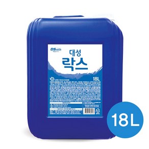 대성락스 업소용 대용량 소독 살균 곰팡이 청소 세탁, 1개, 18L