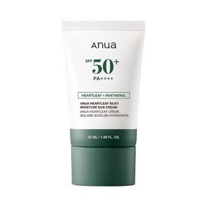 [Anua] 아누아 어성초 실키 모이스처 선크림 50ml+10ml 기획구성 SPF 50+ PA++++, 1개, 50ml