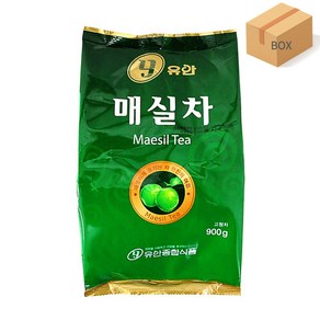 유안 매실차 900g x 12개 한박스 / 자판기용매실차분말