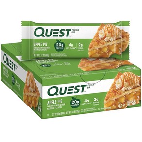 Quest Nutition S'moes 단백질 바 고단백질 저탄수화물 글루텐 프리 케토 친화적 1입 144993, 12개, 240g