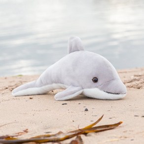 Animigos 영국에서 온 귀여운 동물인형, 19cm, 돌고래, 1개