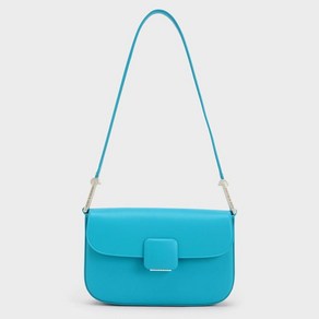 CHARLESKEITH KOA 코어 스퀘어 푸시 락 숄더백(BLUE)