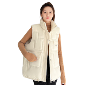 일상 초경량 심플 패딩조끼 Women's Vest A022Z