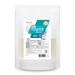 백세식품 초저분자 어린 콜라겐 펩타이드 300g팩 60일분, 5개, 300g