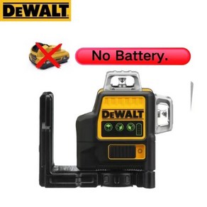 DEWALT 레이저 레벨 셀프 녹색 빔 12V 최대 리튬 이온 배터리 DW089LG 라인 3x360 도, 03, 02 No Battey