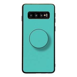 투유모바일 갤럭시 S10 4G LTE 20색 사피아노 가죽 스타일 범퍼 케이스 + 동일색상 손잡이톡 세트 G973