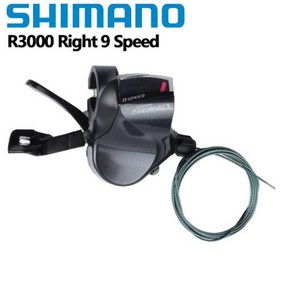 Shimano Claris R3000 납작한 뒤통수 바 시프터 레버 2x9 속도 도로 자전거 부품 2S 9 S 릴리스 SL-R3000 시프터 Triggle A Pair With C